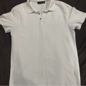 Marc Anthony Classic White Polo Shirt